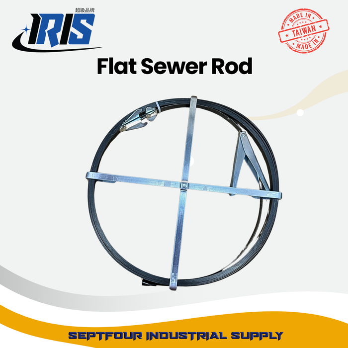 IRIS Flat Sewer Rod - Made in Taiwan