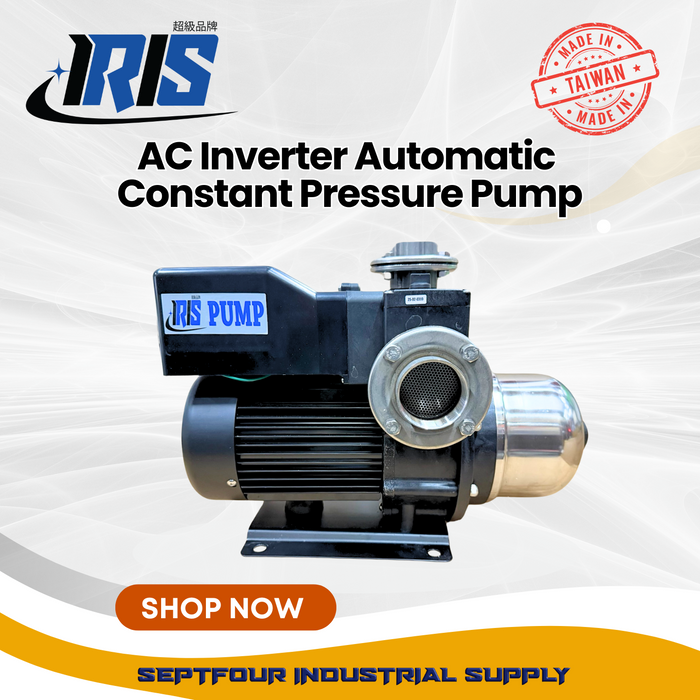 IRIS AC Inverter Automatic Constant Pressure Pump - Made in Taiwan