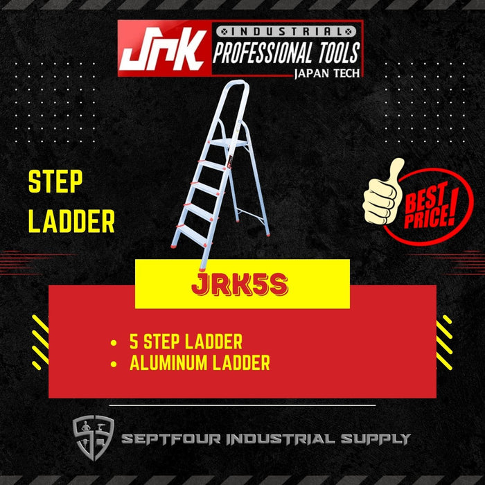JRK 5-Step/7-Step Aluminum Ladder JRK5S/JRK7S