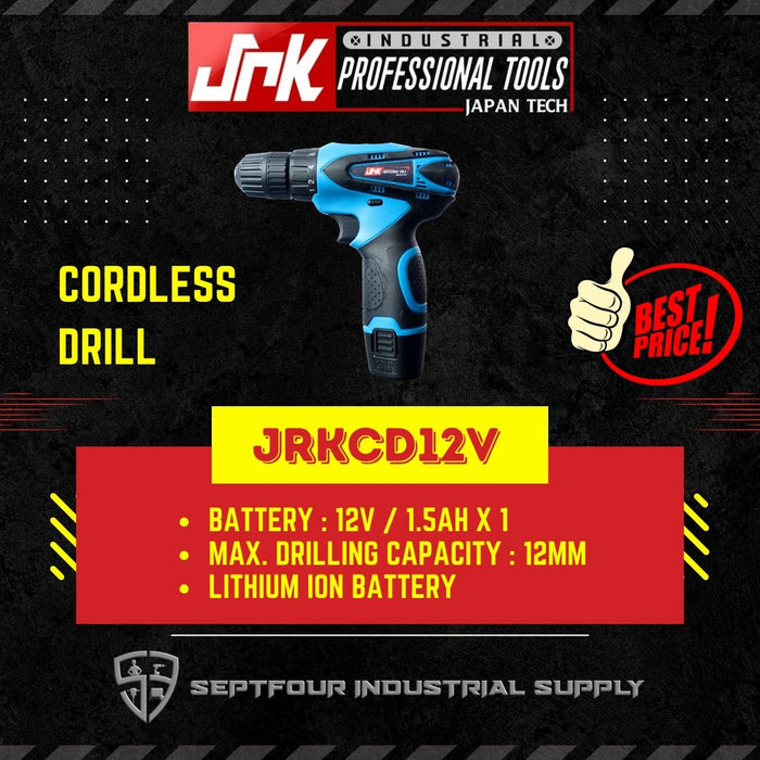 JRK 12V 12mm Cordless Drill JRKCD12V