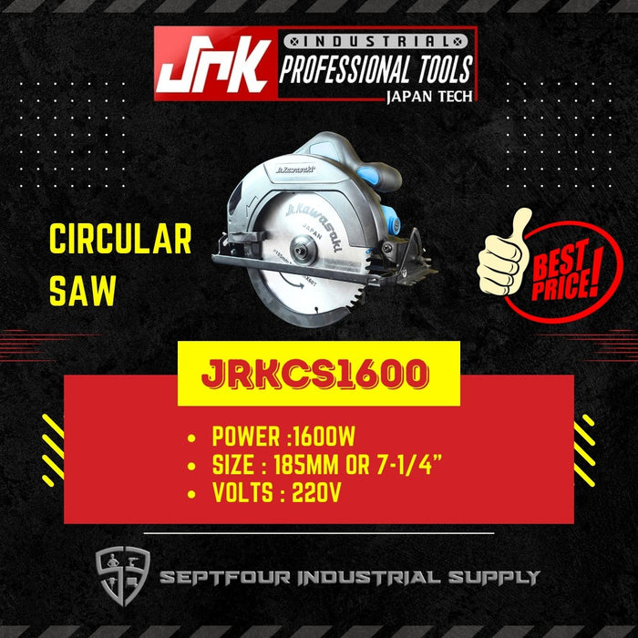 JRK 7-1/4" 1600W Circular Saw JRKCS1600