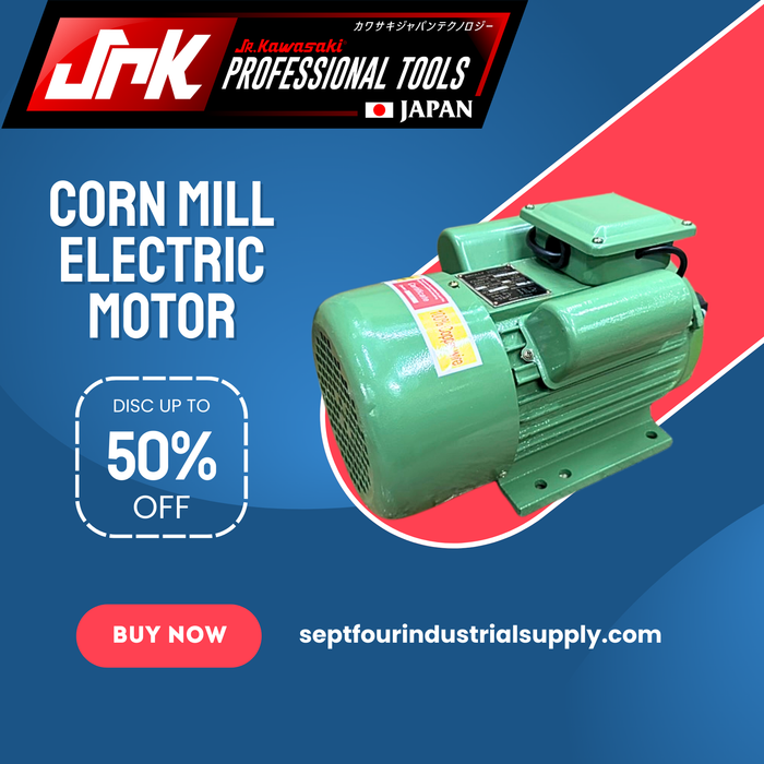 JRK Kawasaki/Brolly Corn Mill Electric Motor