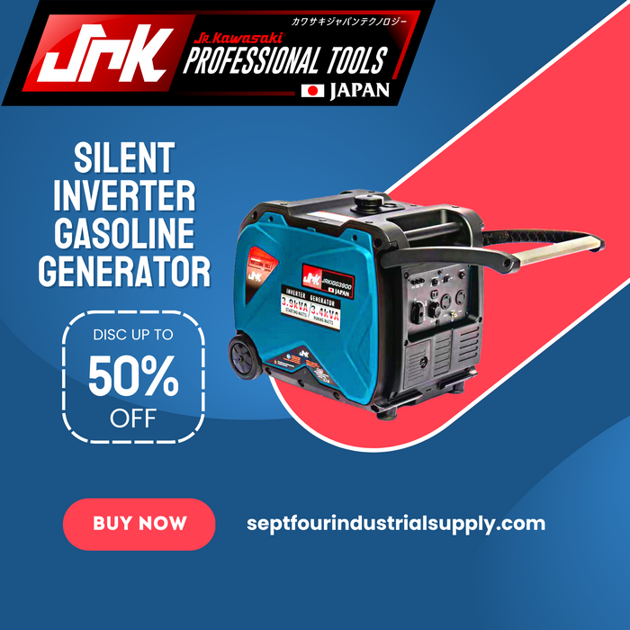 JRK Kawasaki Silent Inverter Gasoline Generator