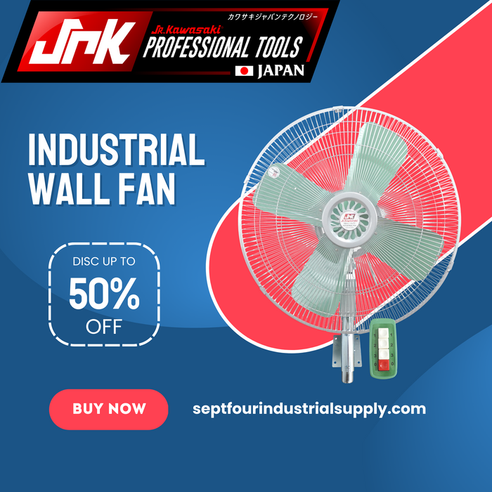 JRK Kawasaki Industrial Stand/Wall Fan