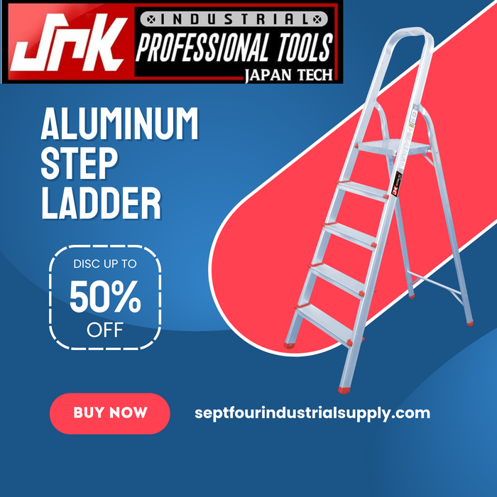 JRK 5-Step/7-Step Aluminum Ladder JRK5S/JRK7S