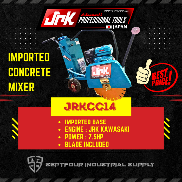 Jr Kawasaki Imported Base Concrete Cutter with Engine JRKCC14