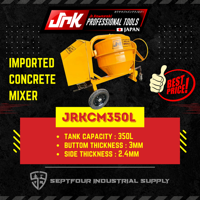 Jr Kawasaki Concrete Mixer JRKCM350L