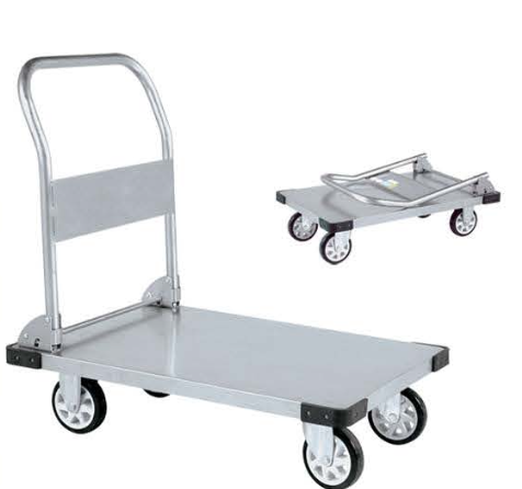 Jumbo 350Kg Stainless Platform Trolley ST1-6009F