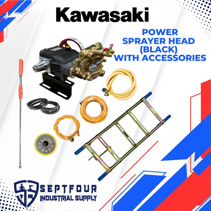 KAWASAKI Power Sprayer/Pressure Washer (Black) K-25A (Belt Drive)