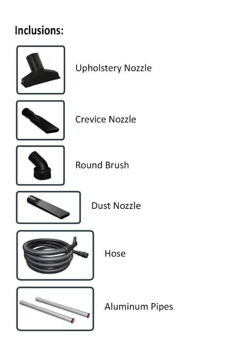 Kleener Vacuum Cleaner with Auto Concrete Dust Shaker Filter 3595W