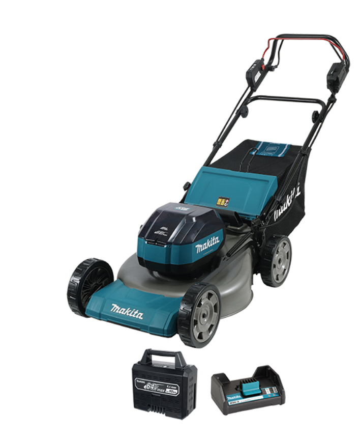 Push Mower Makita Battery Powered Mower MAKITA LXT DLM465PT2 18V X - Main Image
