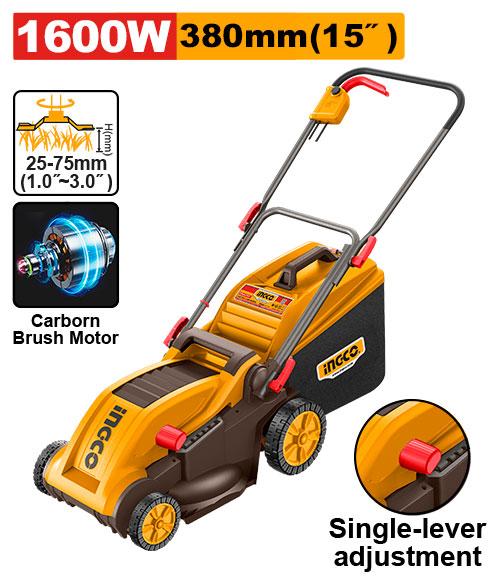 Ingco 1600W Electric Lawn LM3801