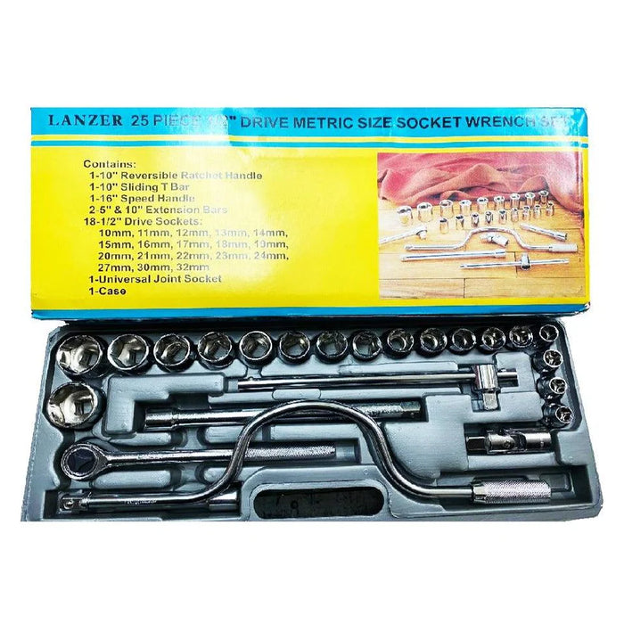 Lanzer 1/2" Drive Socket Wrench Set