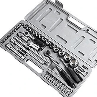 Lanzer 52pcs Socket Wrench Set 1/4" & 1/2" Dr. LANZER52PC