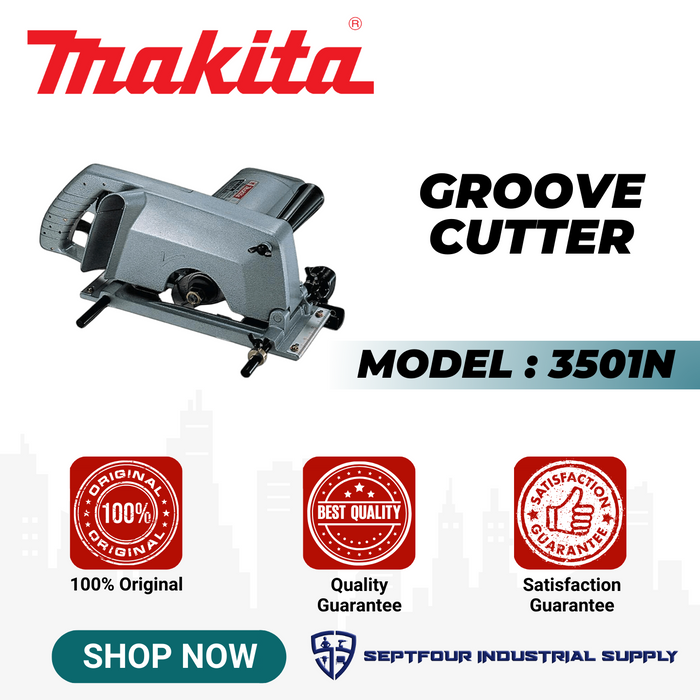 Makita 4-3/4"-1-3/8" Groove Cutter 3501N