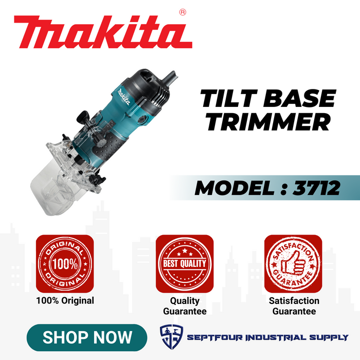 Makita 6mm (1/4") Trimmer 3712