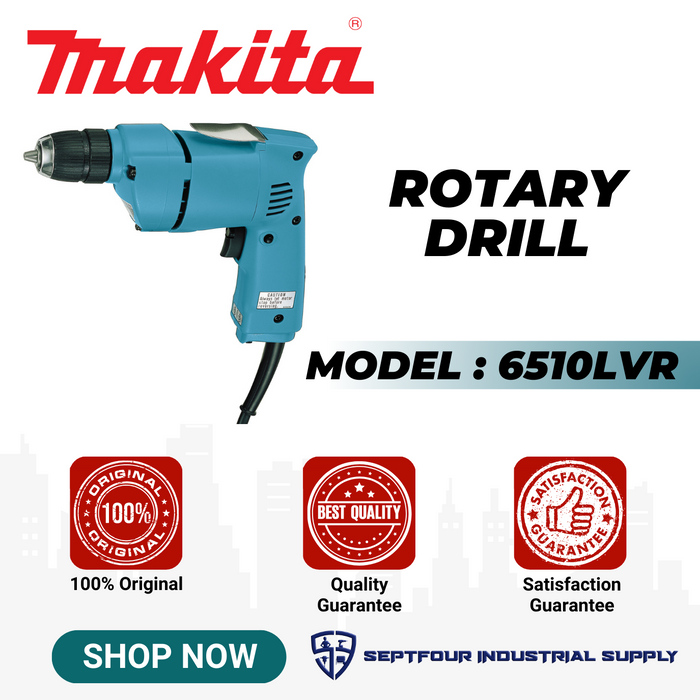 Makita 3/8" Drill 6510LVR