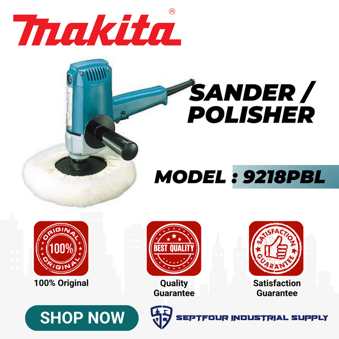 Makita 7" Sander Polisher 9218PBL