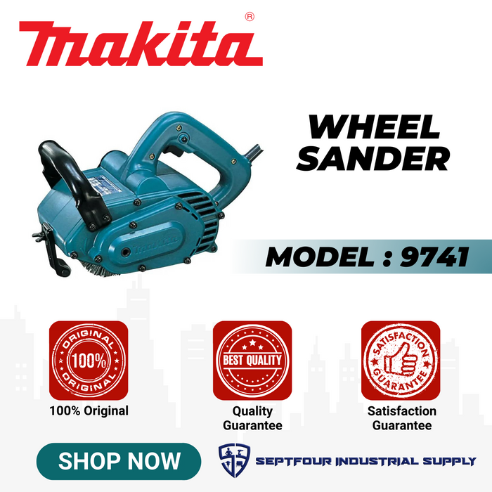 Makita 4" x 4-3/4" Wheel Sander 9741