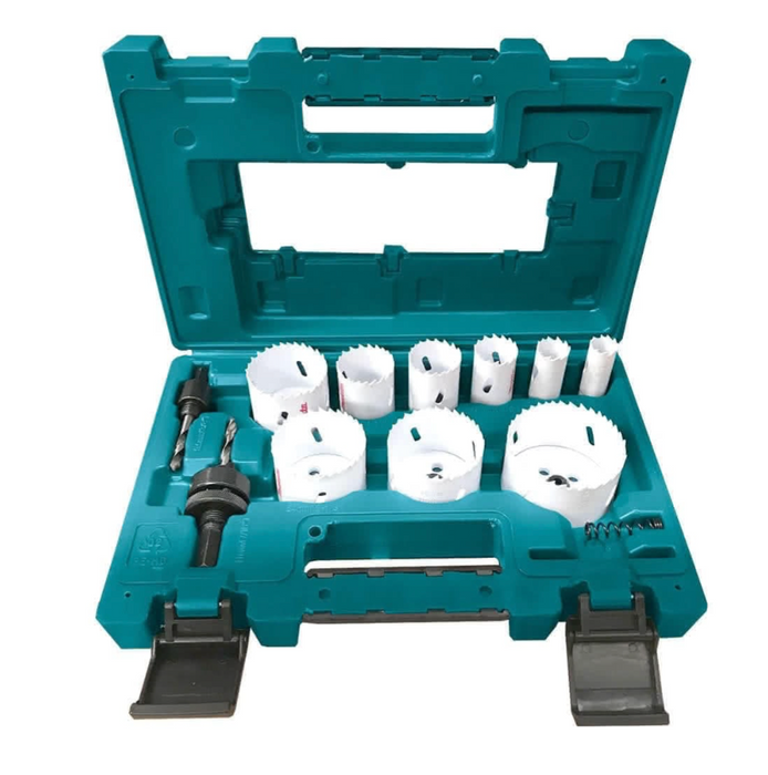 Makita 12pcs BiM Holesaw Assortment for Electrician D-63987
