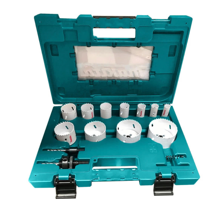 Makita 14pcs BiM Holesaw Assortment for Plumber  D-63971