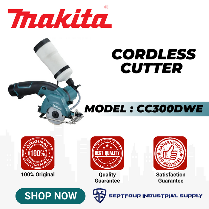 Makita Cordless Cutter CC300DWE