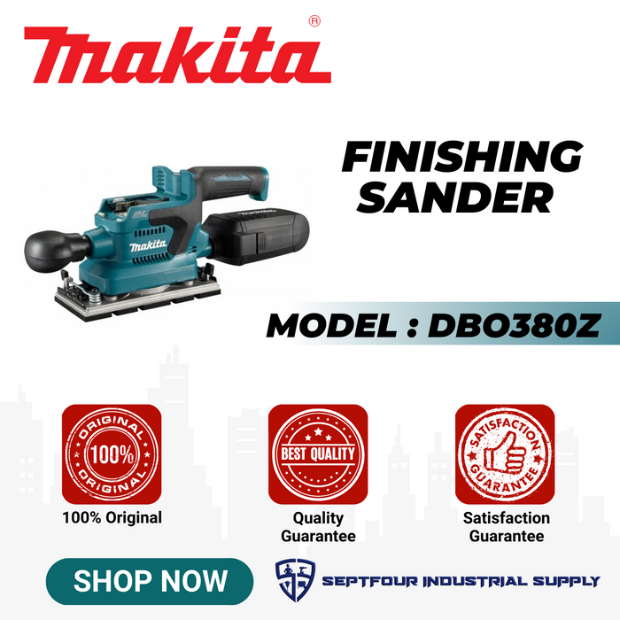 Makita 18V Cordless Finishing Sander DBO380Z