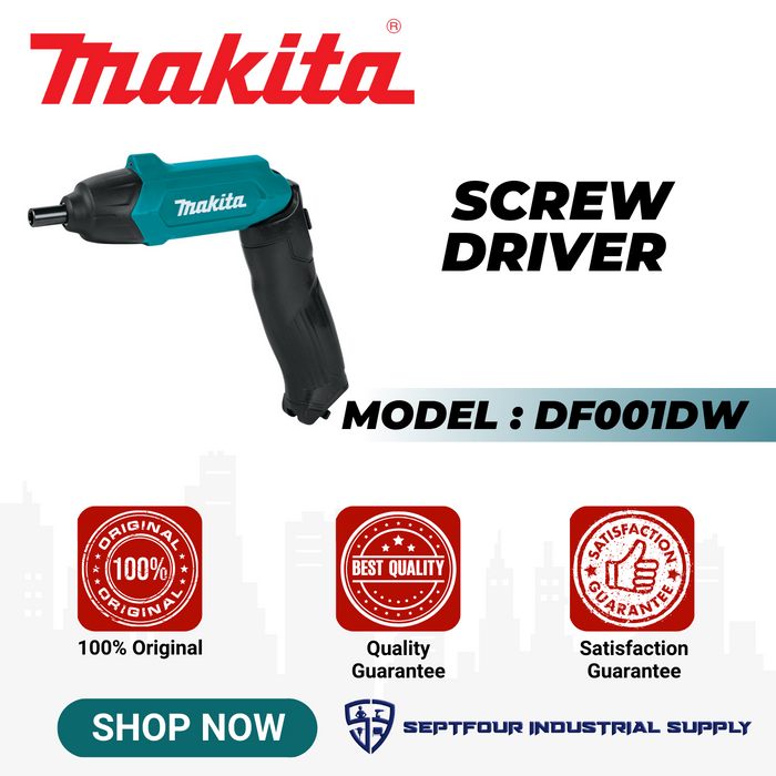 Makita Cordless Screwdriver DF001DW