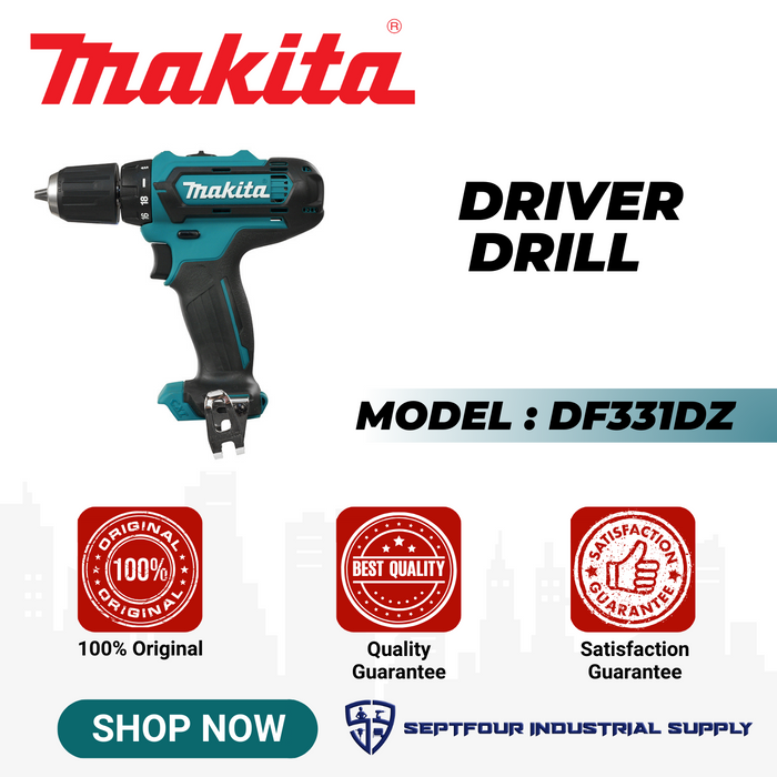 Makita Cordless Driver Drill DF331DZ