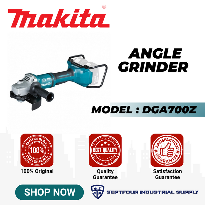 Makita 7" Cordless Angle Grinder DGA700Z