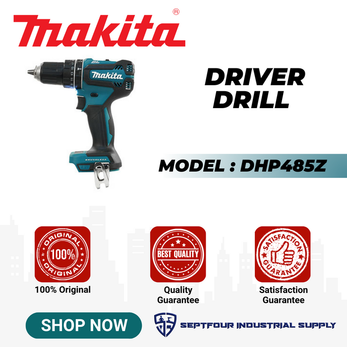 Makita 1/2" Cordless Hammer Drill DHP485Z