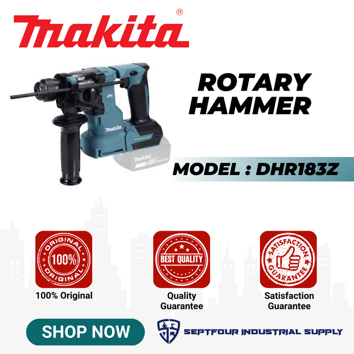 Makita 18mm Cordless Rotary Hammer DHR183Z