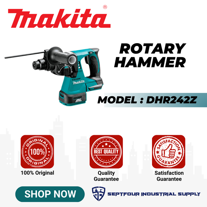 Makita 24mm Cordless Rotary Hammer DHR242Z