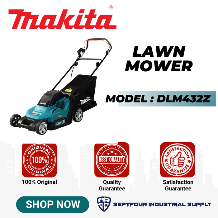 Makita 17" Cordless Lawn Mower DLM432Z