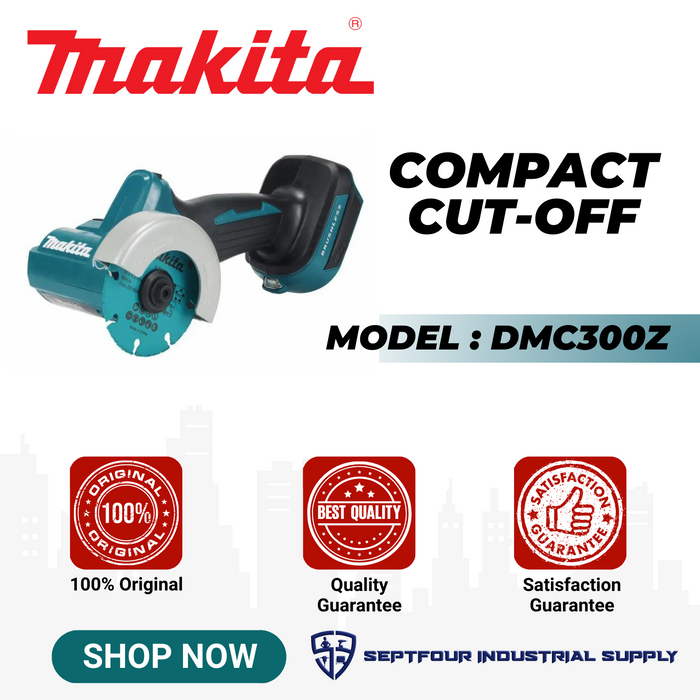 Makita 76mm (3") Cordless Compact Cut-off DMC300Z