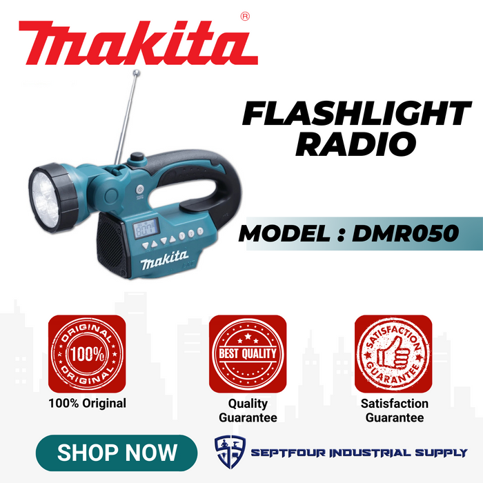 Makita 18V Cordless Flashlight Radio DMR050