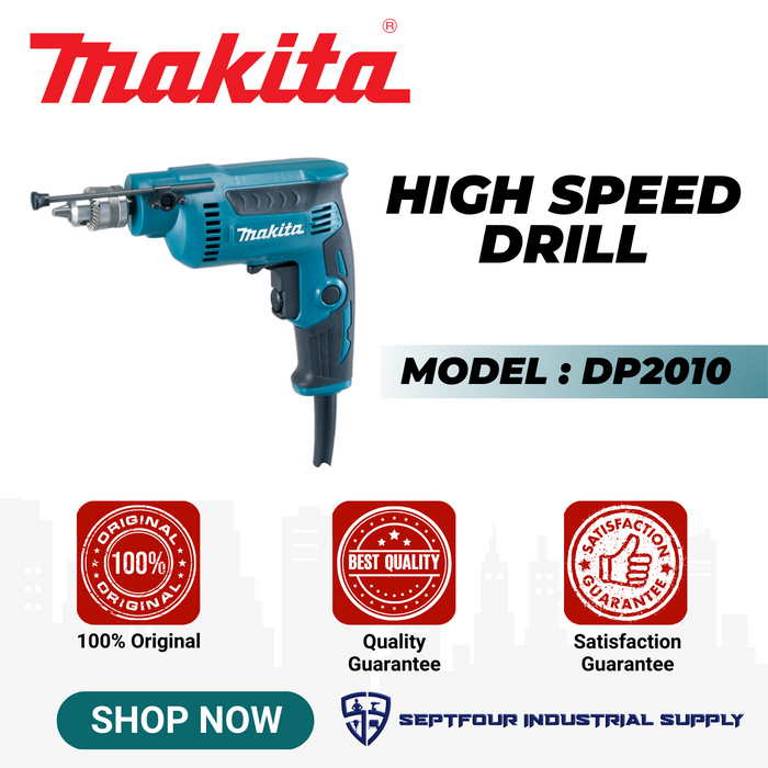 Makita 1/4" High Speed Drill DP2010