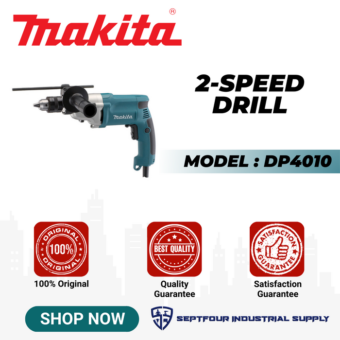 Makita 1/2" 2-Speed Drill DP4010