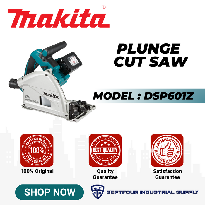 Makita Cordless Plunge Cut Saw DSP601Z