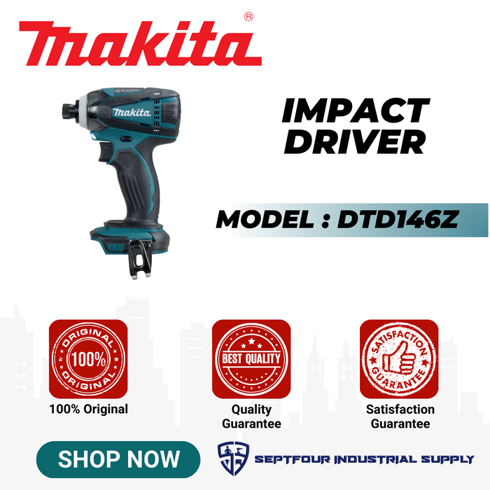 Makita Cordless Impact Driver DTD146Z