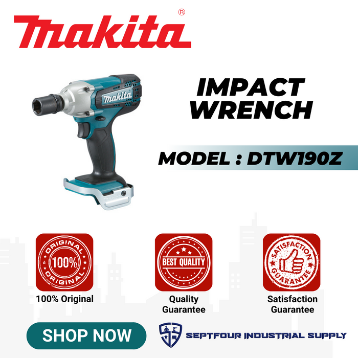 Makita 1/2" Cordless Impact Wrench DTW190Z