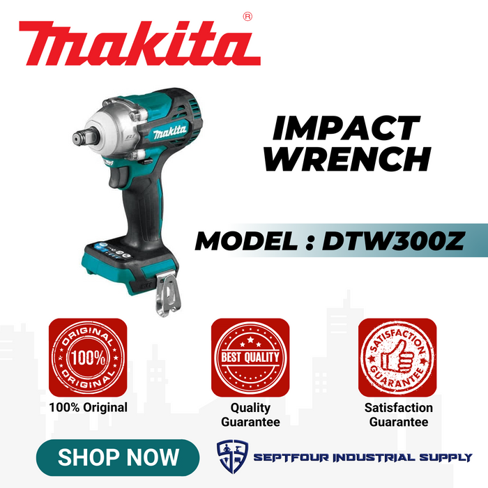 Makita 12.7mm (1/2") Cordless Impact Wrench DTW300Z