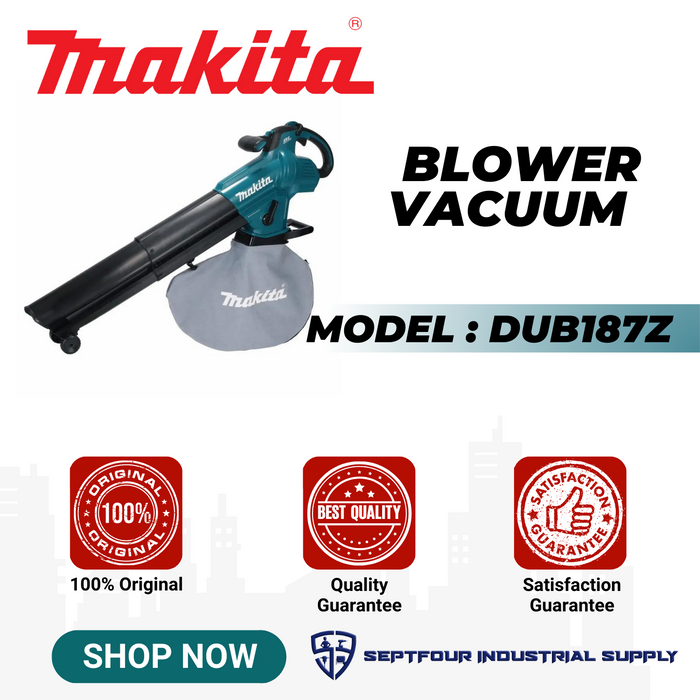 Makita 18V Cordless Blower Vacuum DUB187Z