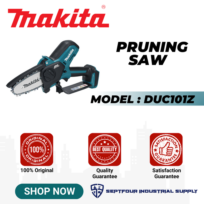 Makita 100mm ( 4") Cordless Pruning Saw DUC101Z