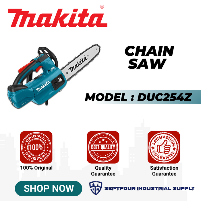 Makita 10" Cordless Chain Saw DUC254Z