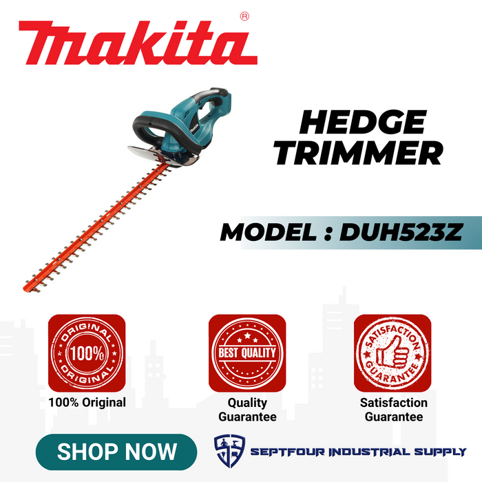 Makita 520mm (20-1/2") Cordless Hedge Trimmer DUH523Z