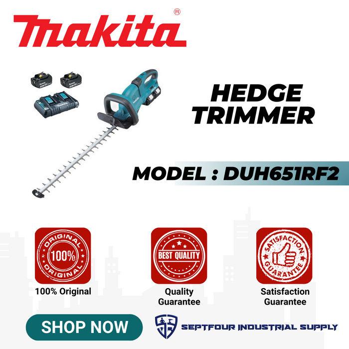 Makita Cordless Hedge Trimmer DUH651RF2