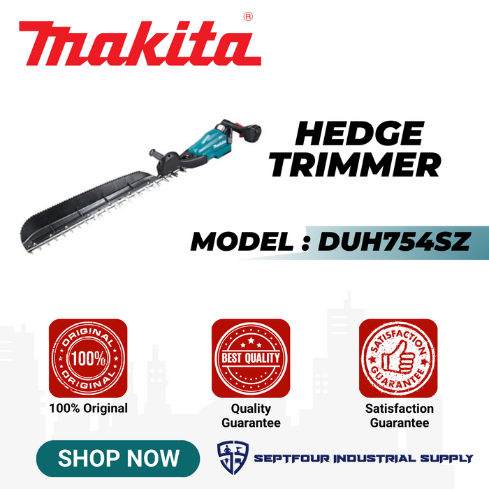 Makita Cordless Hedge Trimmer DUH754SZ