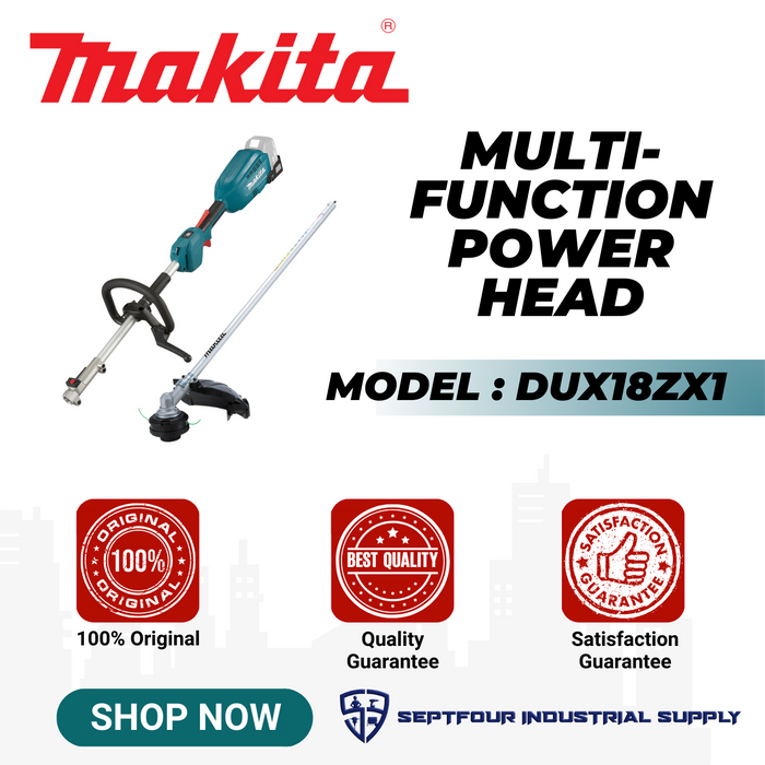 Makita 18V Cordless Multi Function Power Head DUX18ZX1