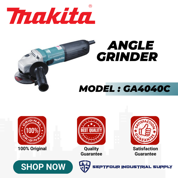 Makita 4" Angle Grinder GA4040C